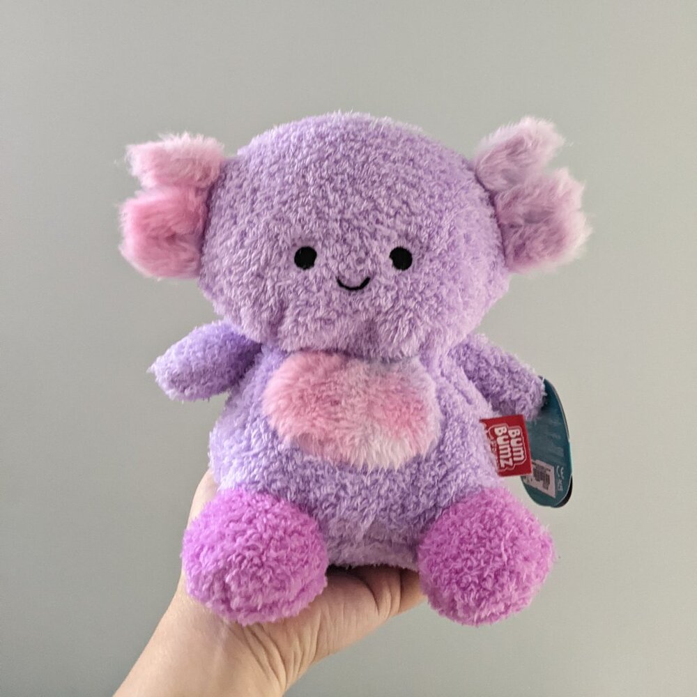 7"  Alaina the Axolotl Aqua Bum Bumz